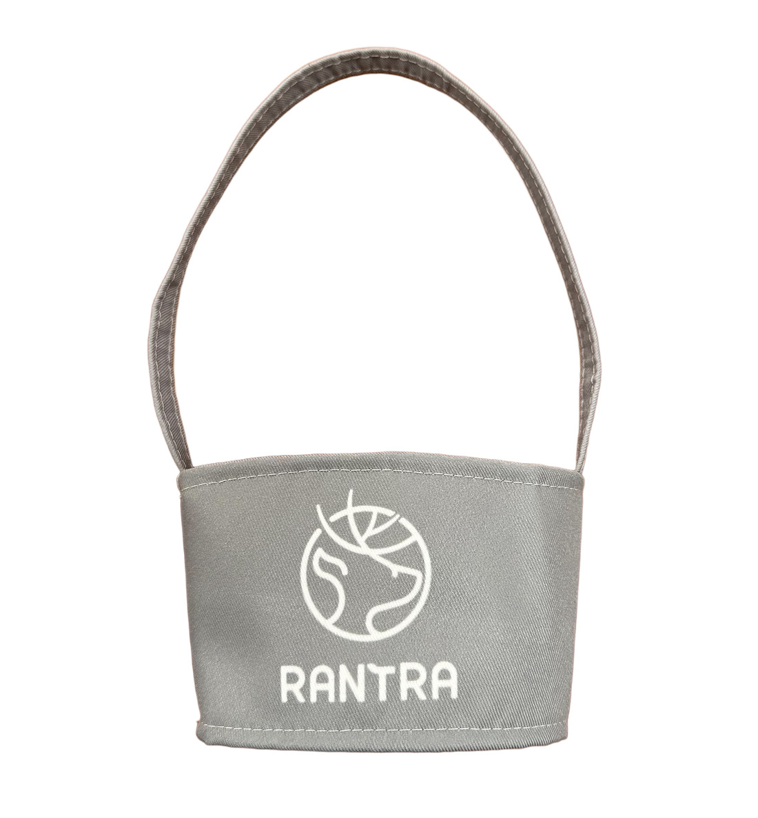 【Rantra 專屬手提杯套】- 時尚深灰 - 免運活動中 - 適用即套即喝模式,輕鬆自由行!