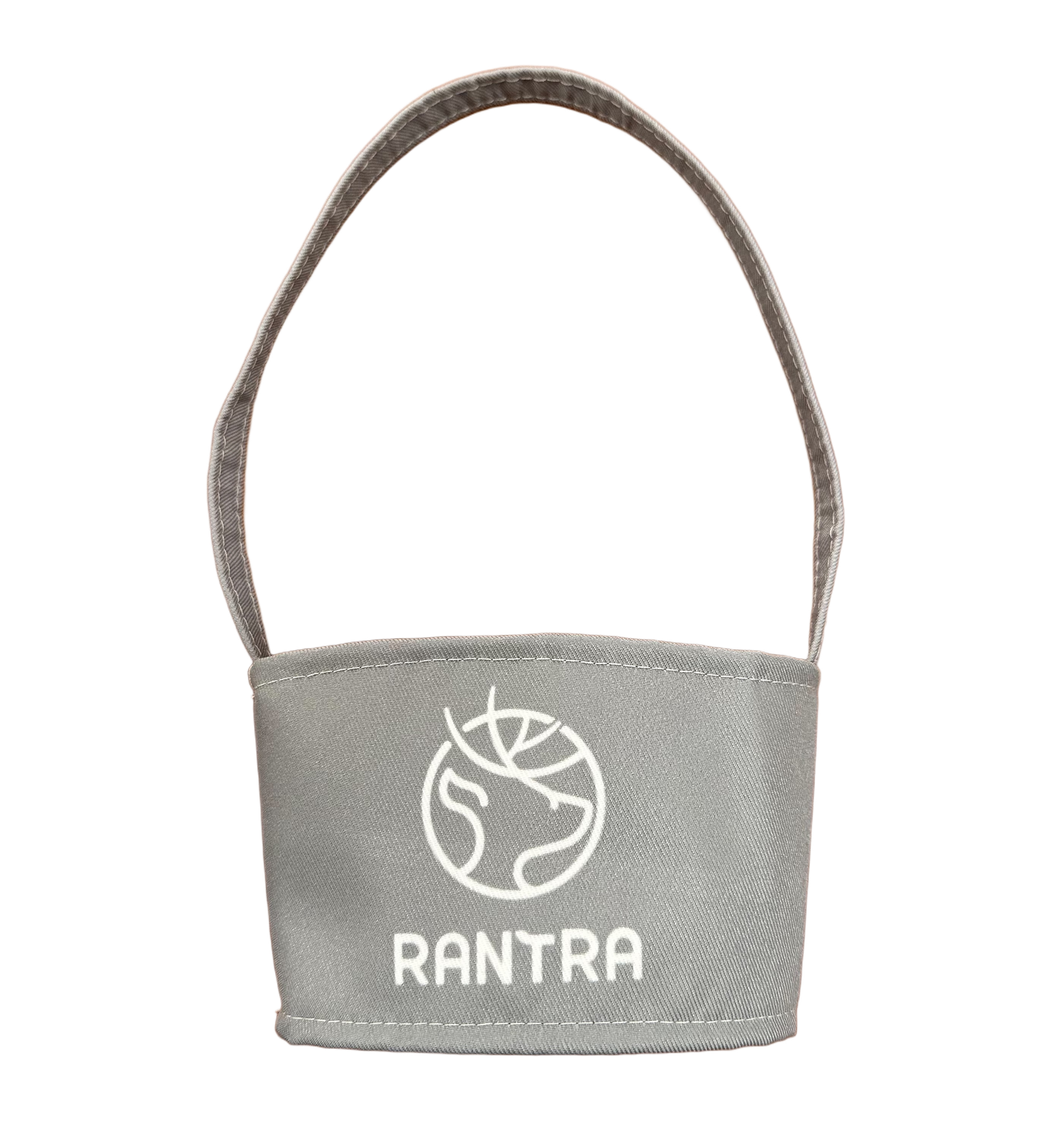 【Rantra 專屬手提杯套】- 時尚深灰 - 免運活動中 - 適用即套即喝模式,輕鬆自由行!